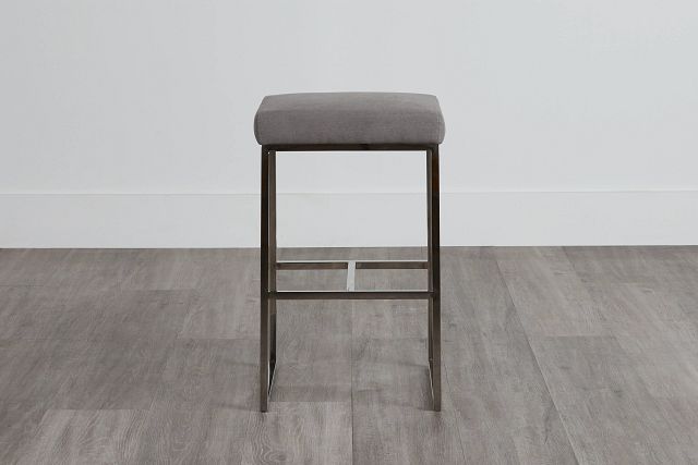 Miami Grayfabric 30" Stool