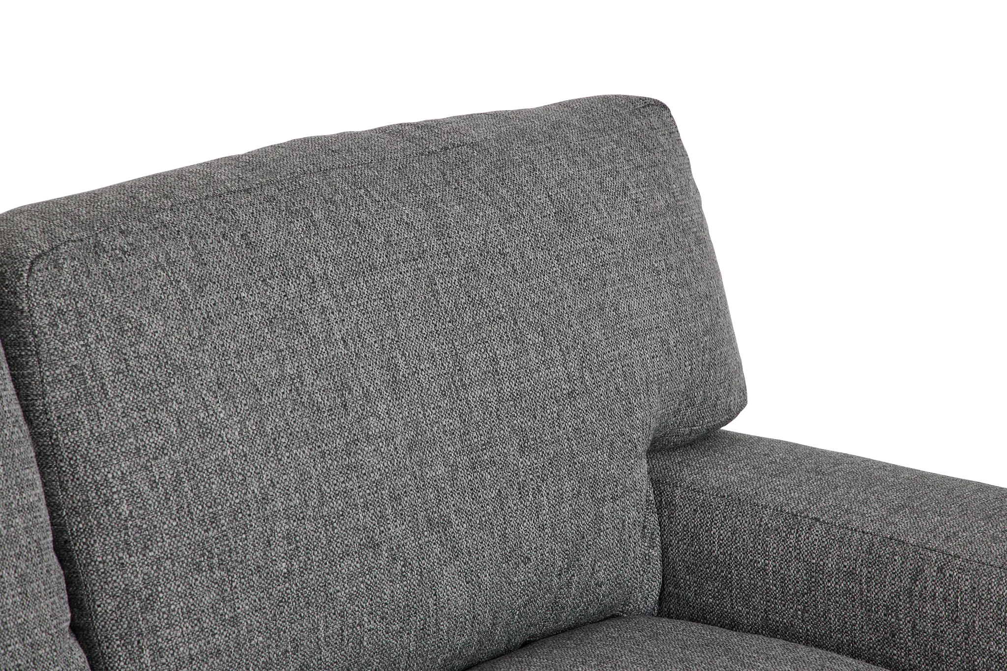 Veronica 104" Dark Gray Down Sofa