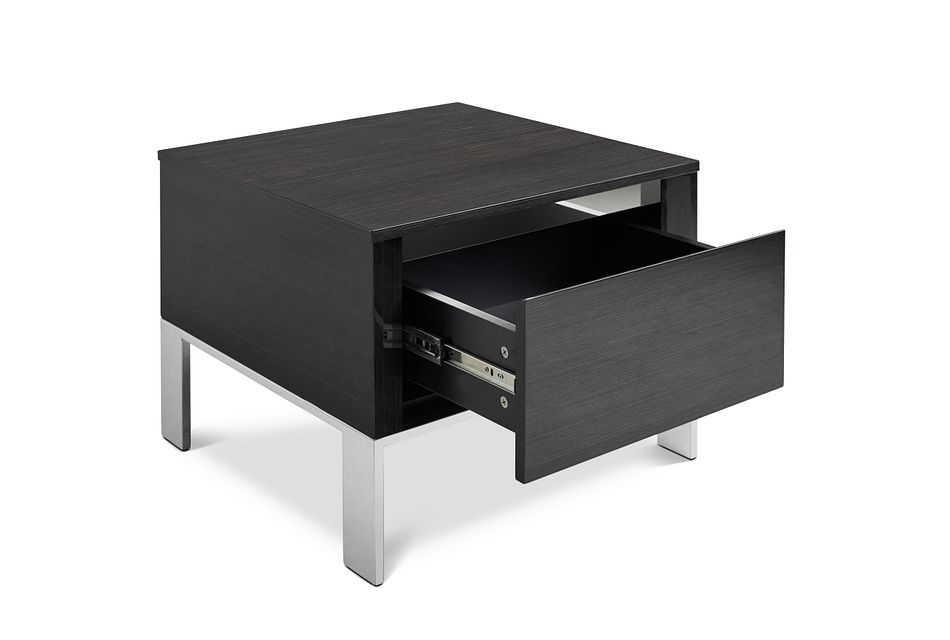Vancouver Dark Tone Square End Table, (2)