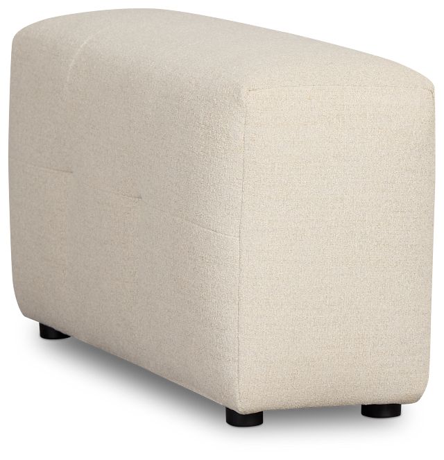 Remi Light Beige Fabric Arm