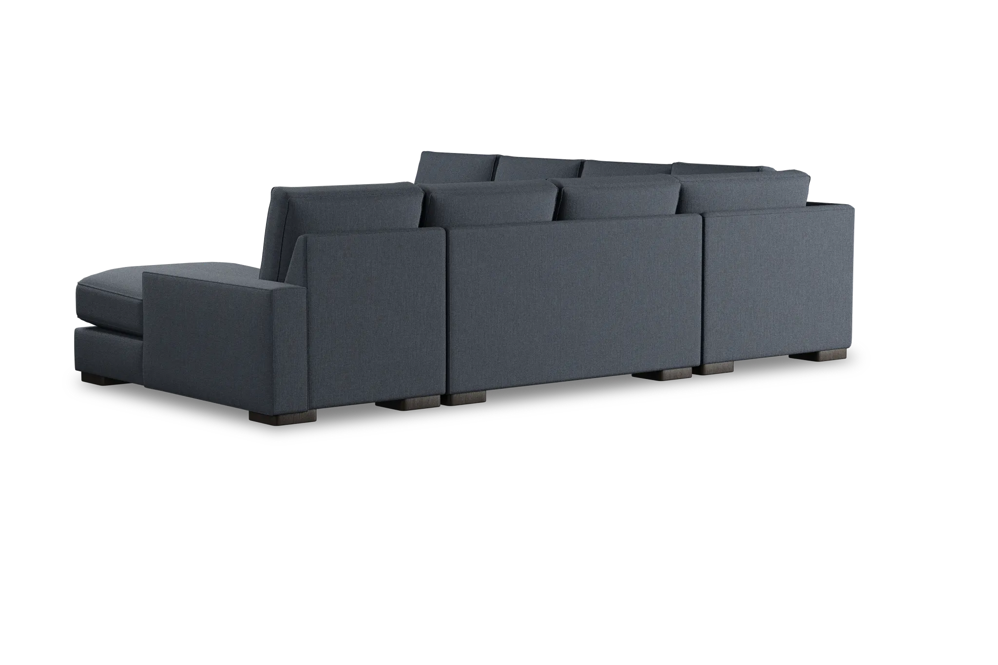 Edgewater Victory Dark Blue Large Right Chaise Sectional