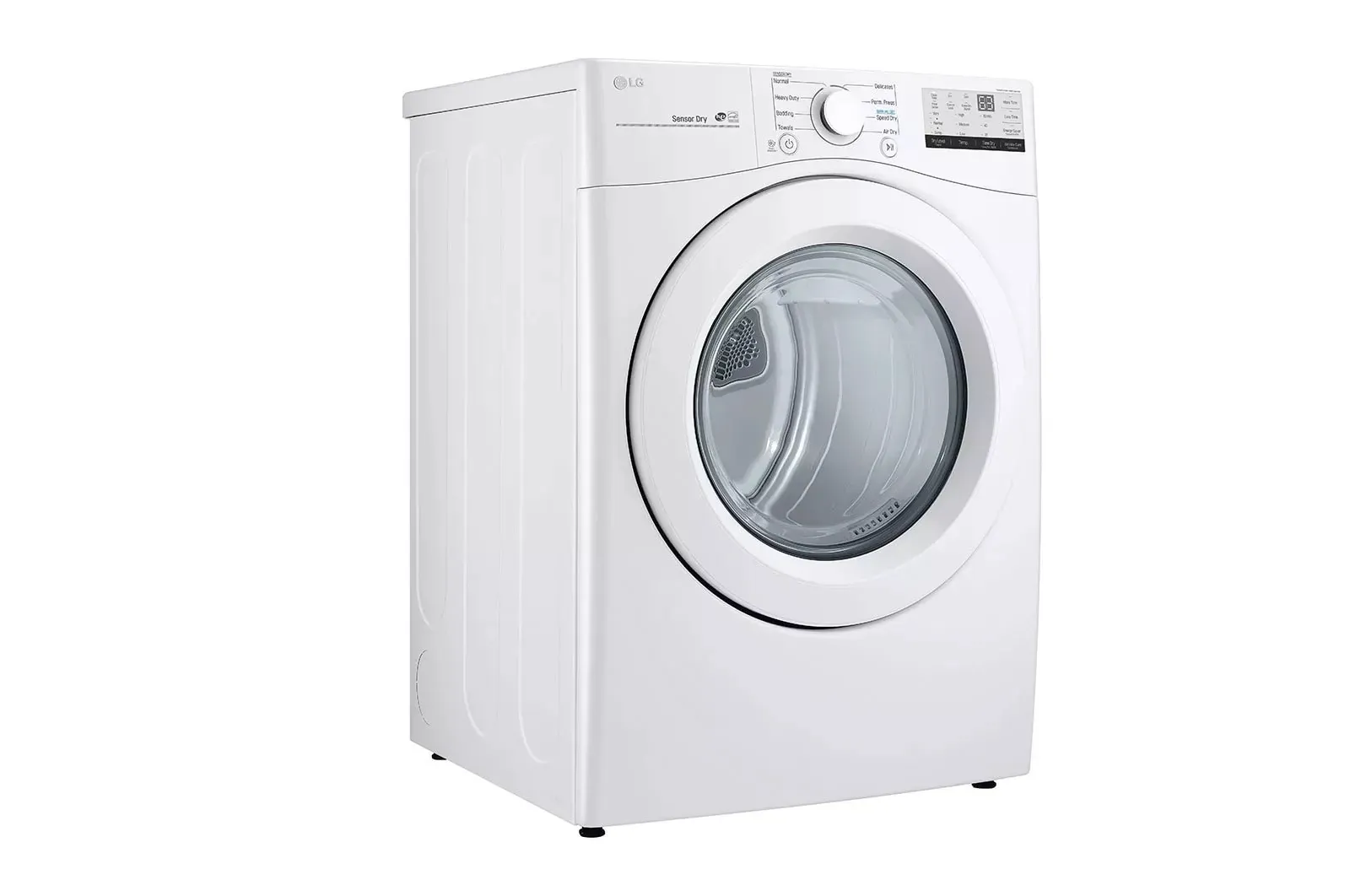 Lg 3401 Series White Front Load Gas Dryer