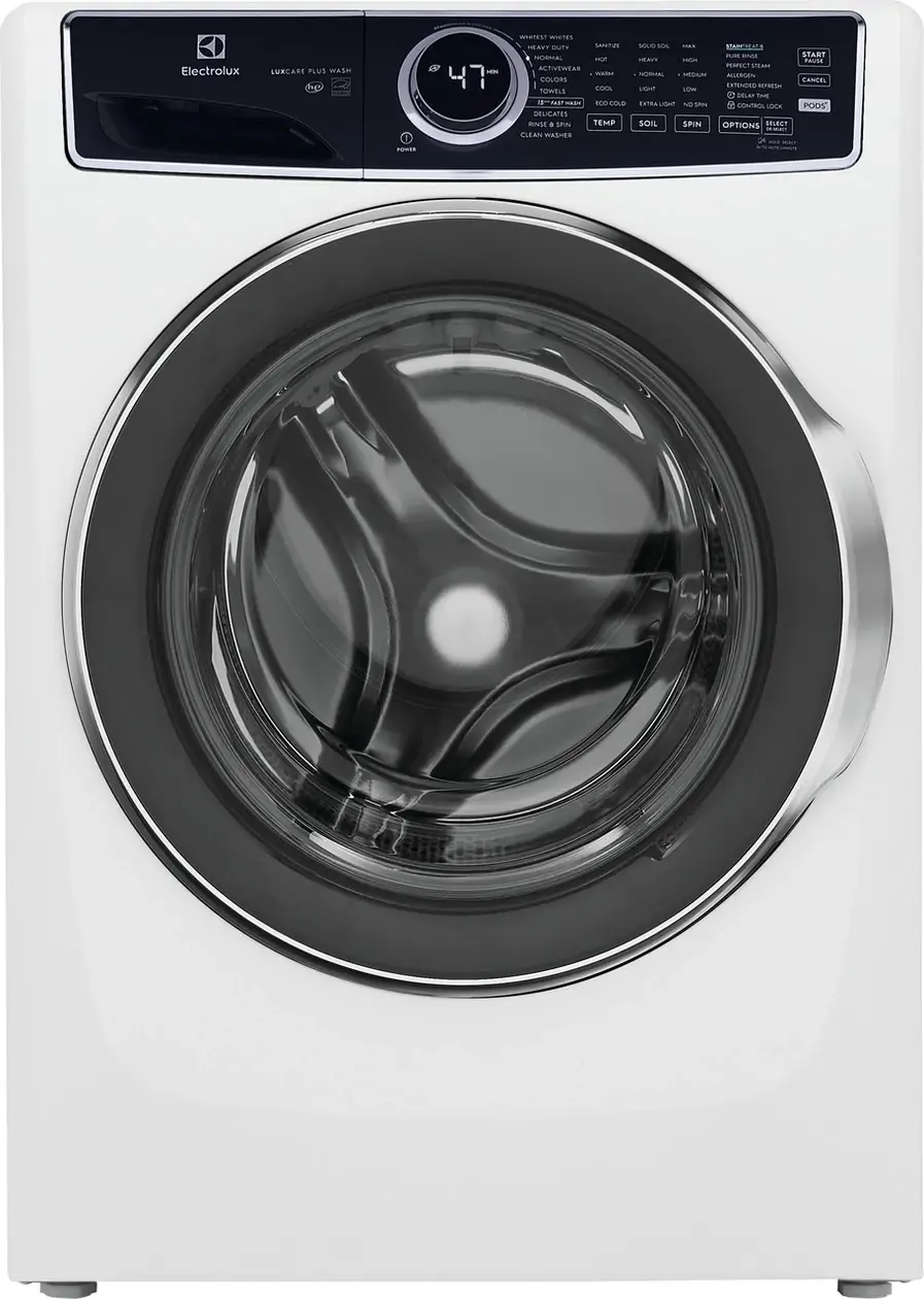 Electrolux 7537 Series White Front Load Washer Electrolux 7537 Series White Front Load Washer