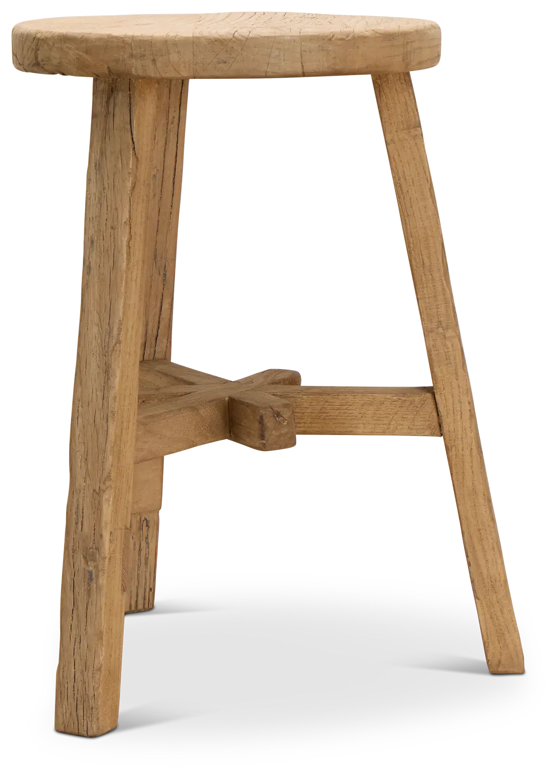 Nash Light Tone Round Accent Stool Nash Light Tone Round Accent Stool