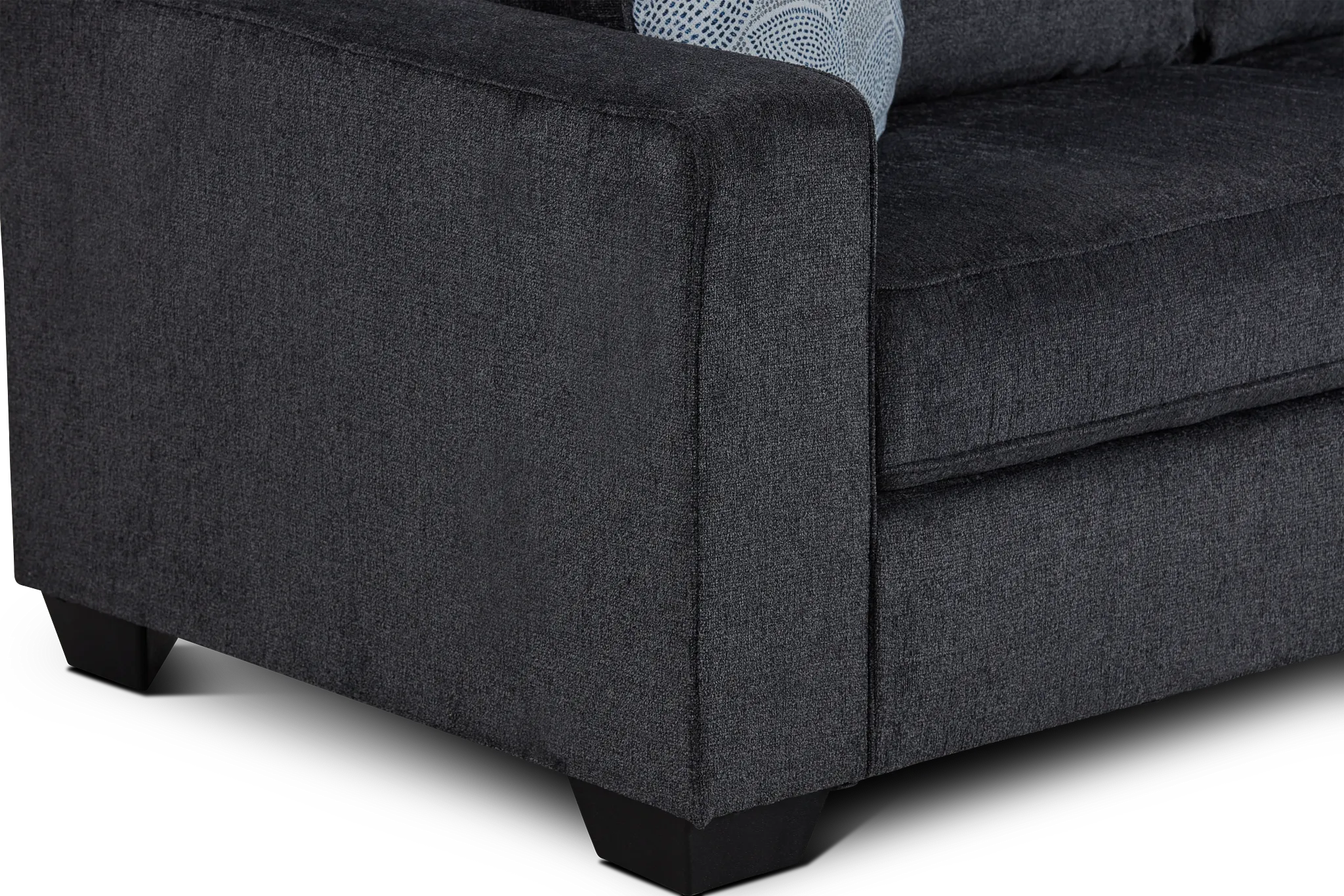 Altari Dark Gray Micro Sofa