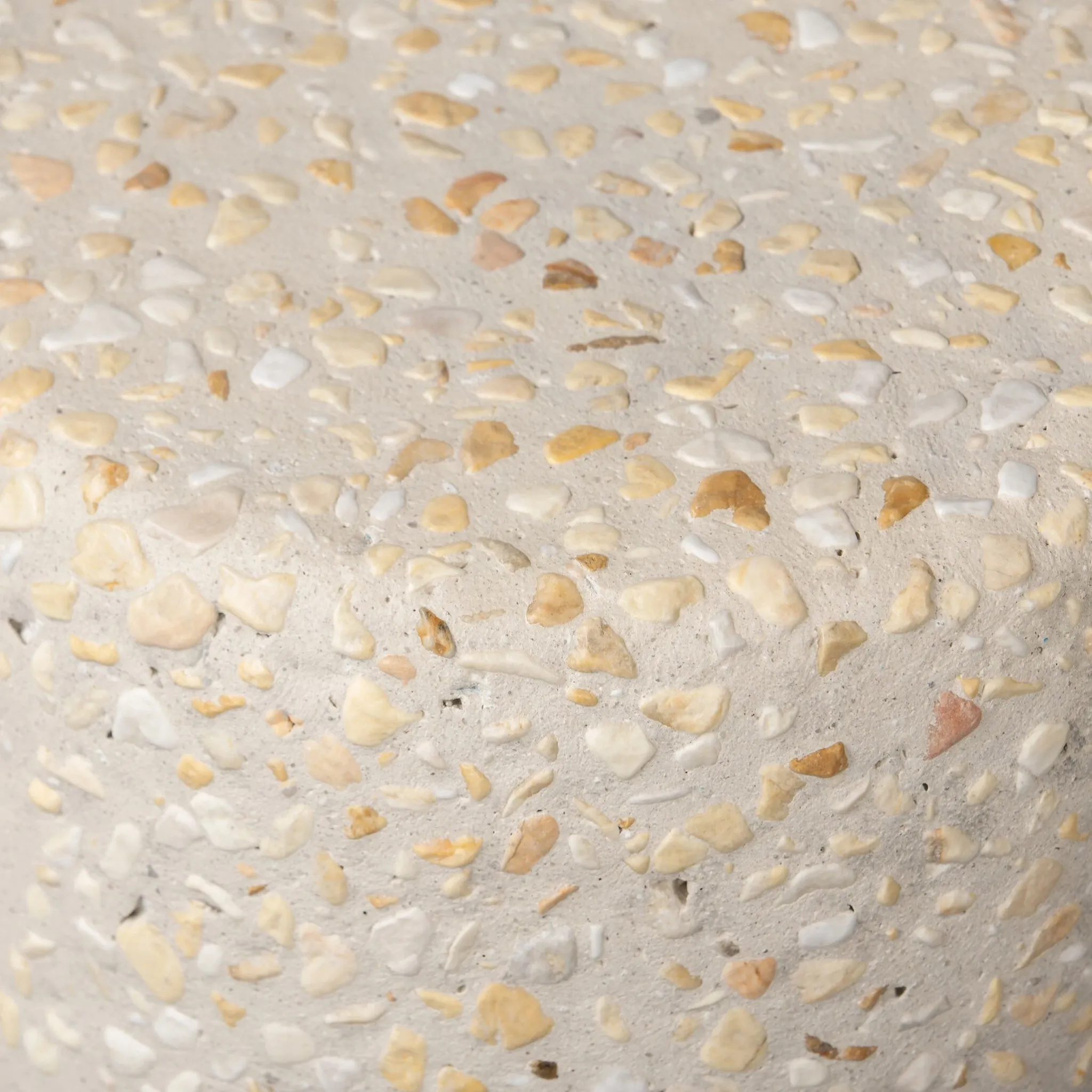 Rila Terrazzo Round End Table