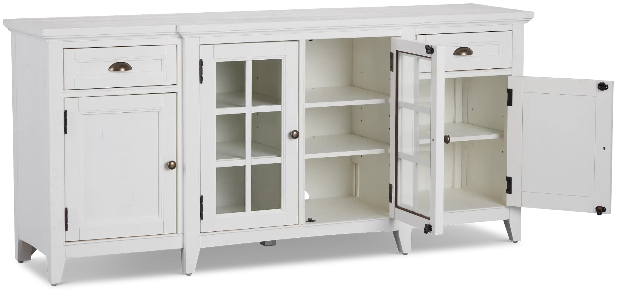 Heron Cove White 70" Tv Stand Heron Cove White 70" Tv Stand