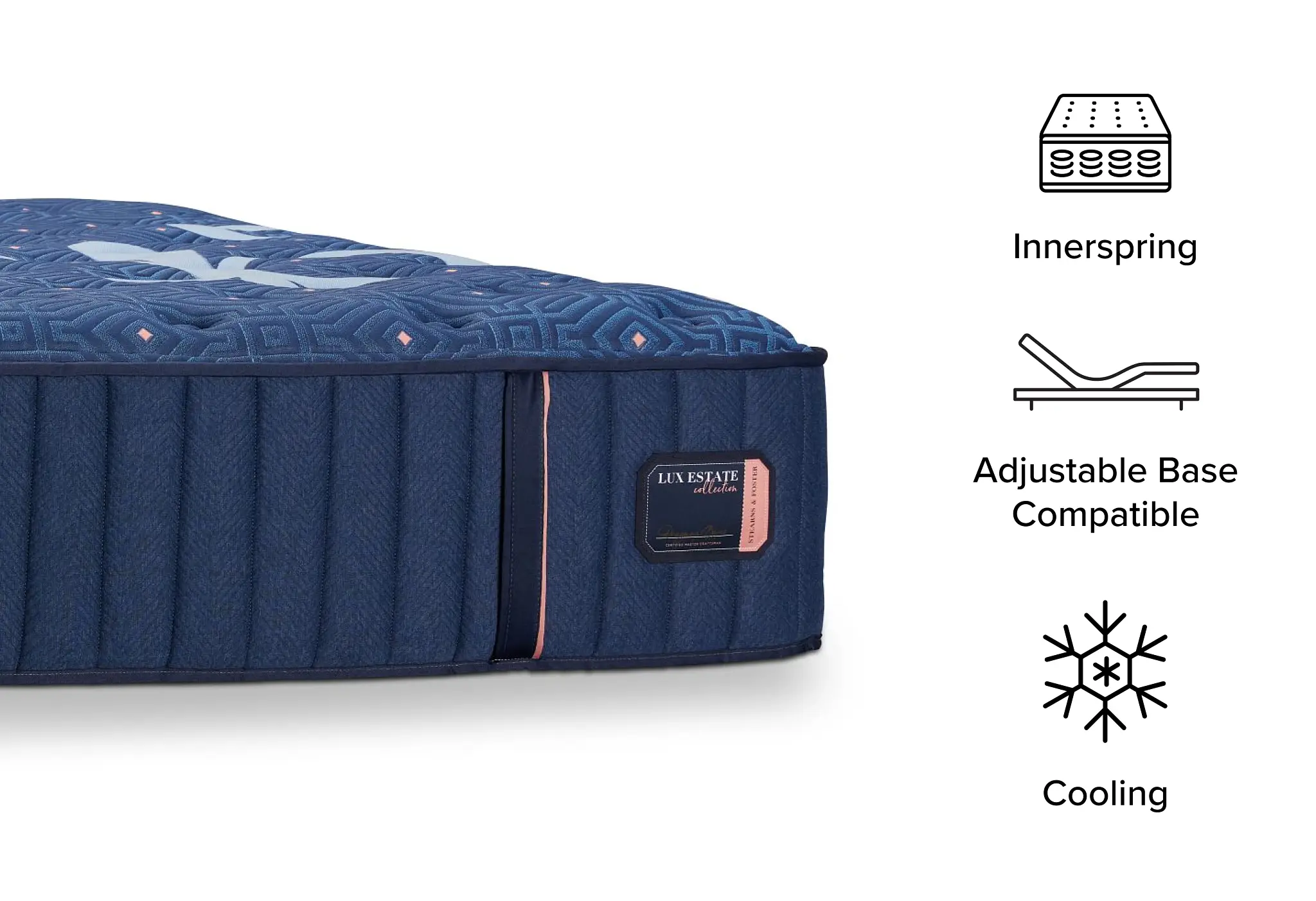 Stearns & Foster Lux Estate Medium 14.5" Tight Top Mattress Stearns & Foster Lux Estate Medium 14.5" Tight Top Mattress