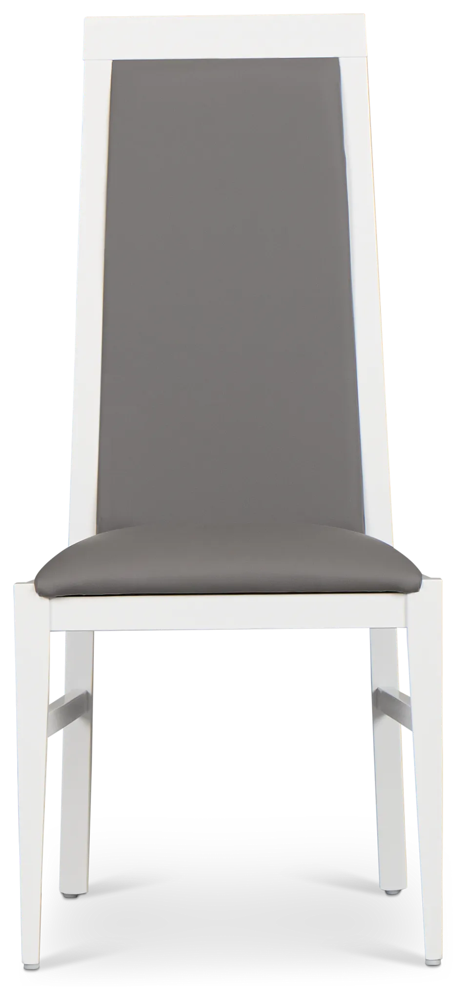 Modena White Upholstered Side Chair