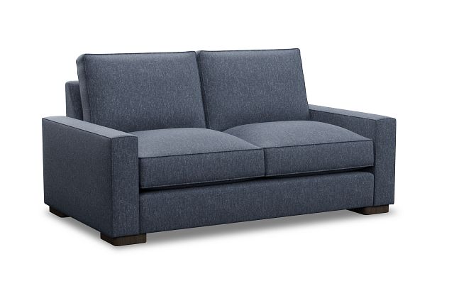 Edgewater Maguire Blue Loveseat