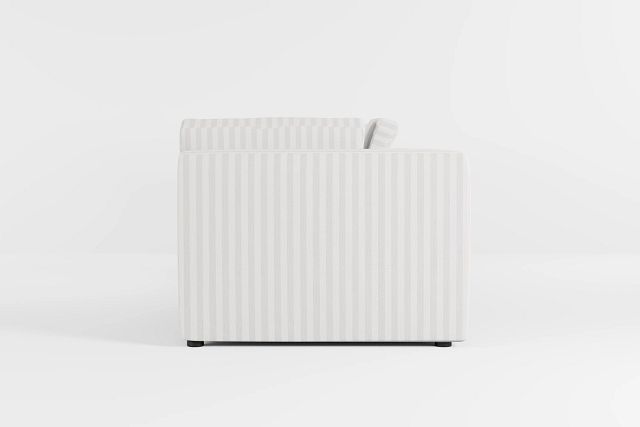 Destin Sea Lane Light Gray Fabric 3-piece Modular Sofa