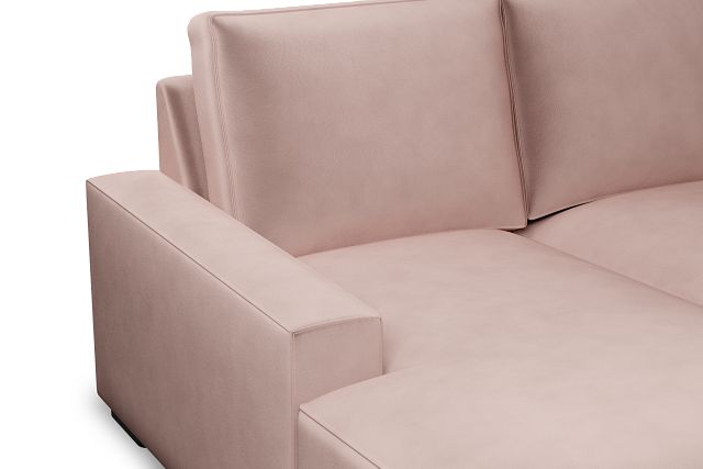 Edgewater Joya Light Pink Left Chaise Sectional