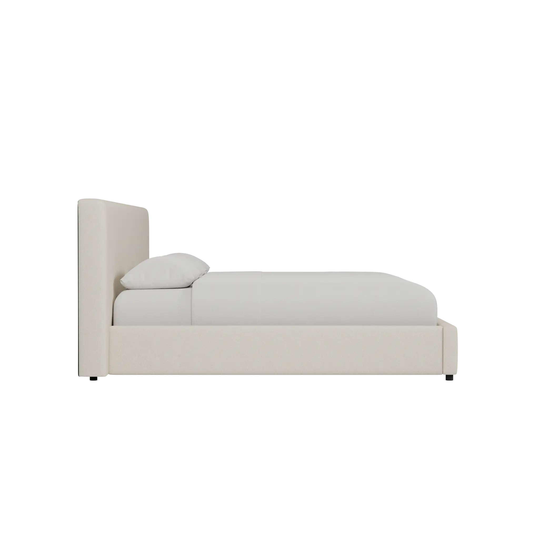 Grayton Gellar Green 44" Upholstered Platform Bed Grayton Gellar Green 44" Upholstered Platform Bed