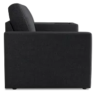 Citymod Dark Gray Fabric 3-piece Modular Sofa With Media Console