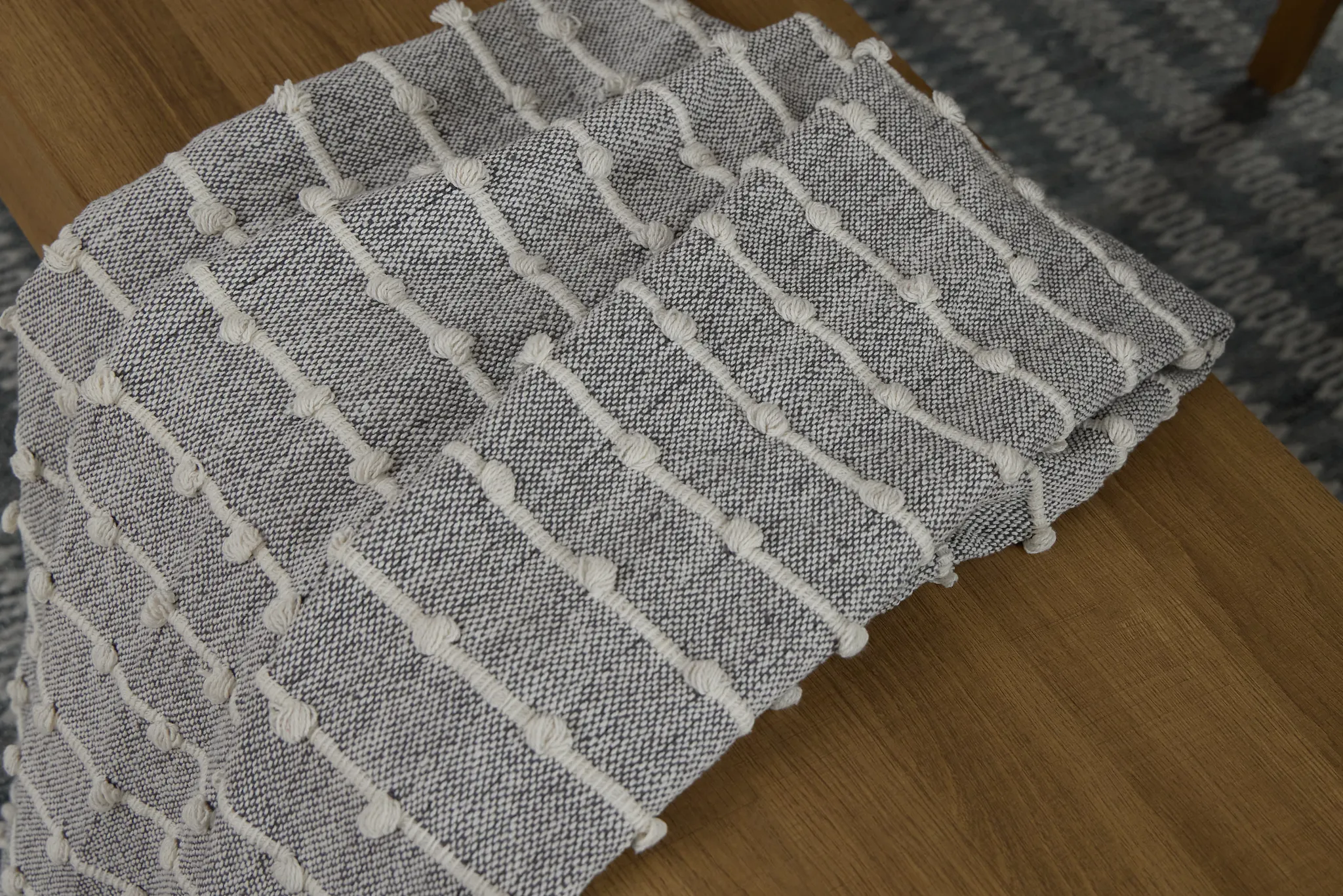 Vermont Graycotton 60" X 90" Throw