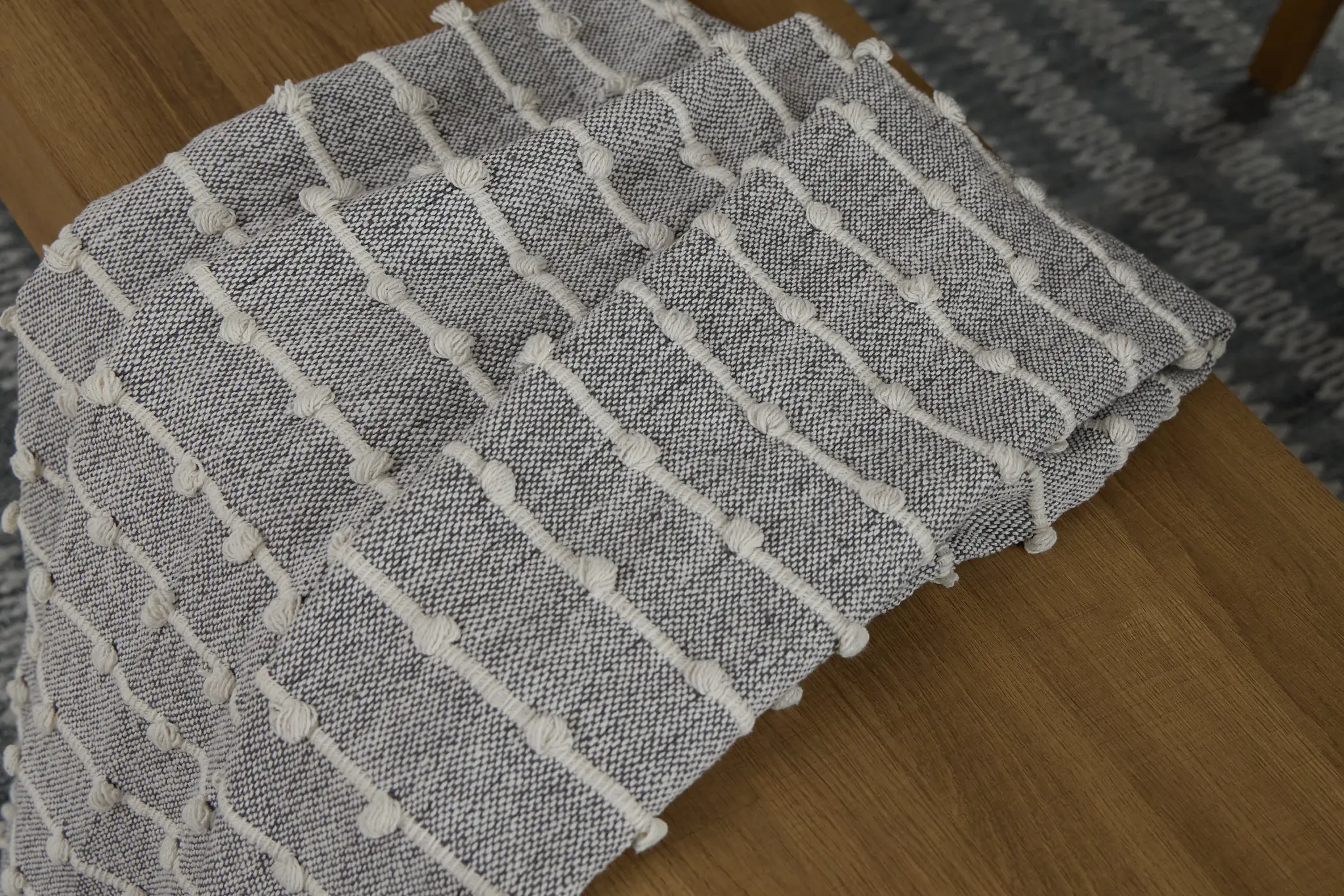 Vermont Graycotton 60" X 90" Throw Vermont Graycotton 60" X 90" Throw