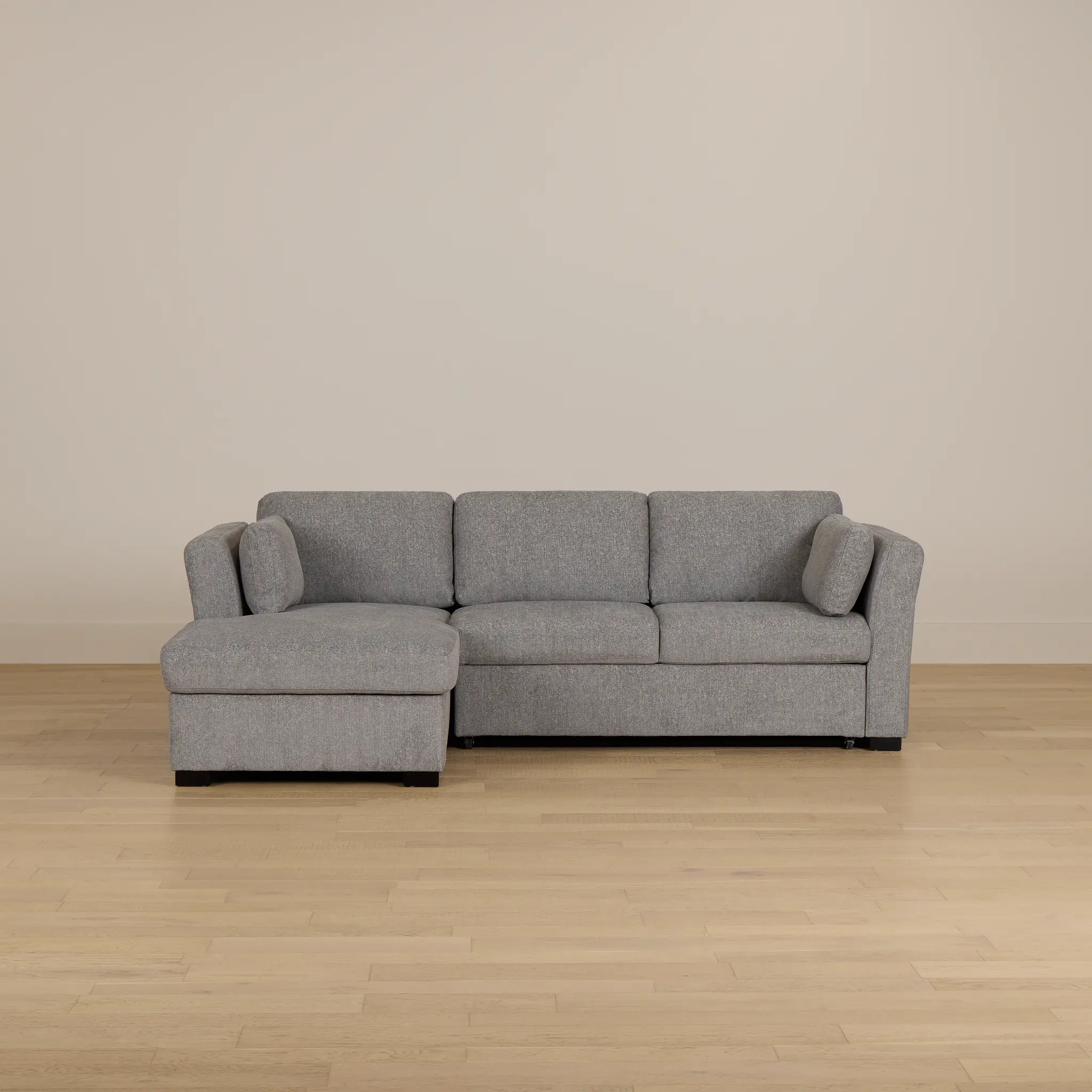 Amber Dark Gray Fabric Small Left Chaise Storage Sleeper Sectional Amber Dark Gray Fabric Small Left Chaise Storage Sleeper Sectional
