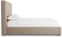 Grayton Joya Beige 54" Upholstered Platform Bed