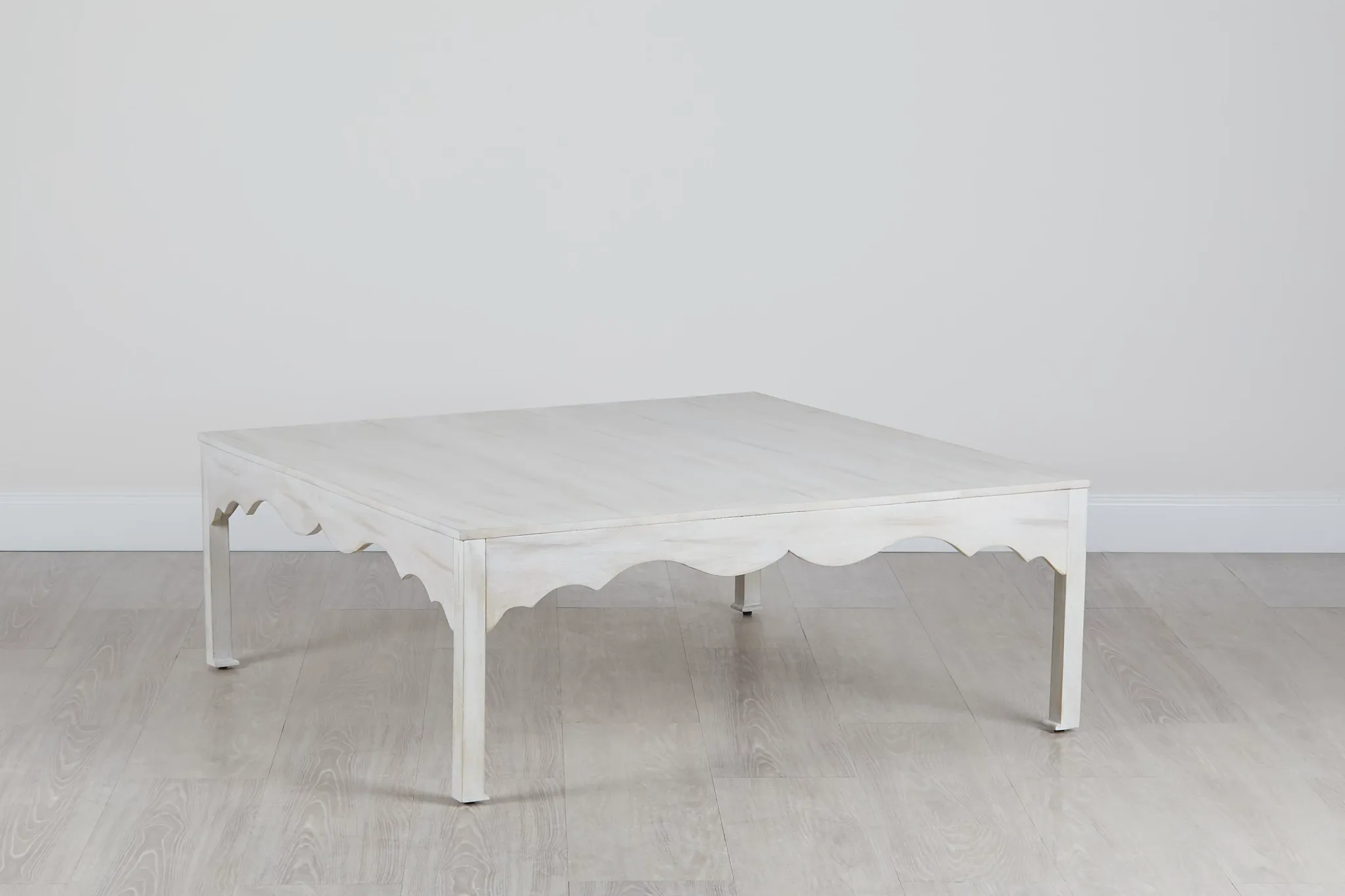 Stacey White Square Coffee Table