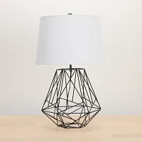 Cage Black Table Lamp