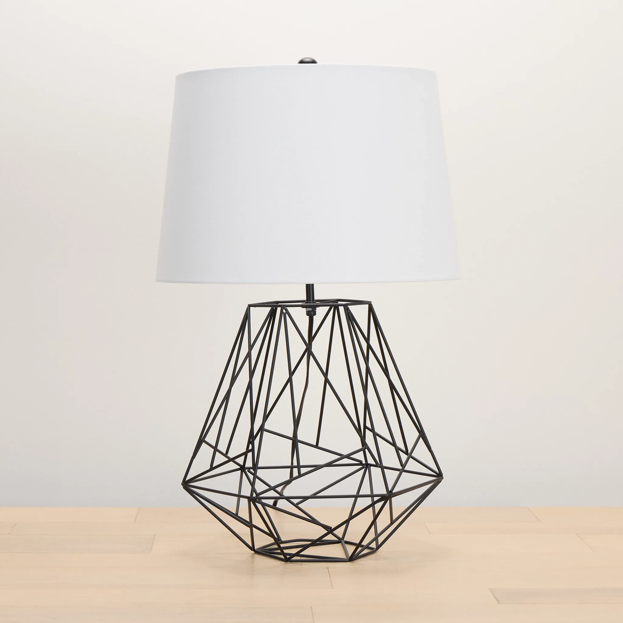 Cage Black Table Lamp