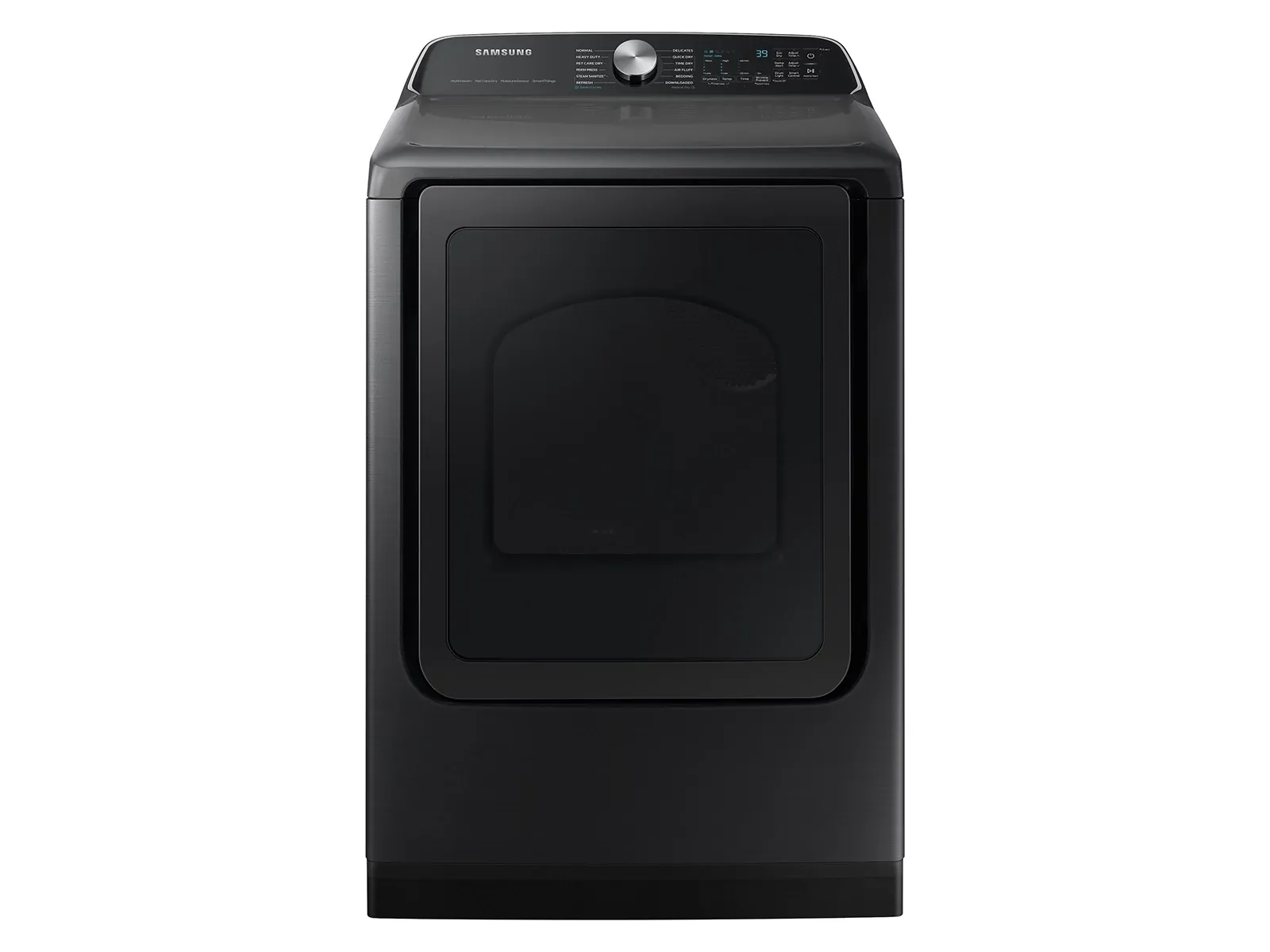 Samsung 7100 Series Black Front Load Gas Dryer