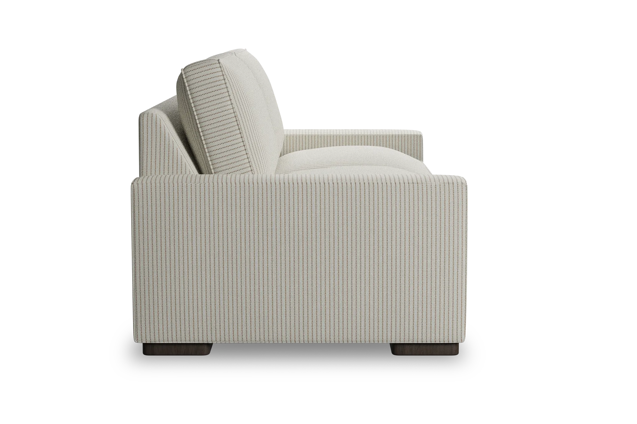 Edgewater Lucy Light Beige 84" Sofa W/ 2 Cushions