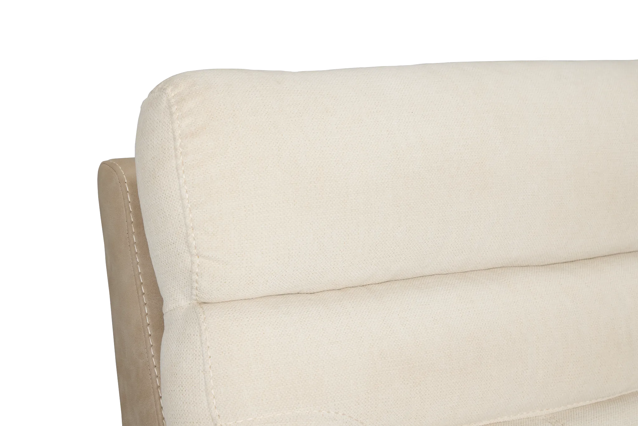 Travis Light Beige Fabric Power Reclining Sofa