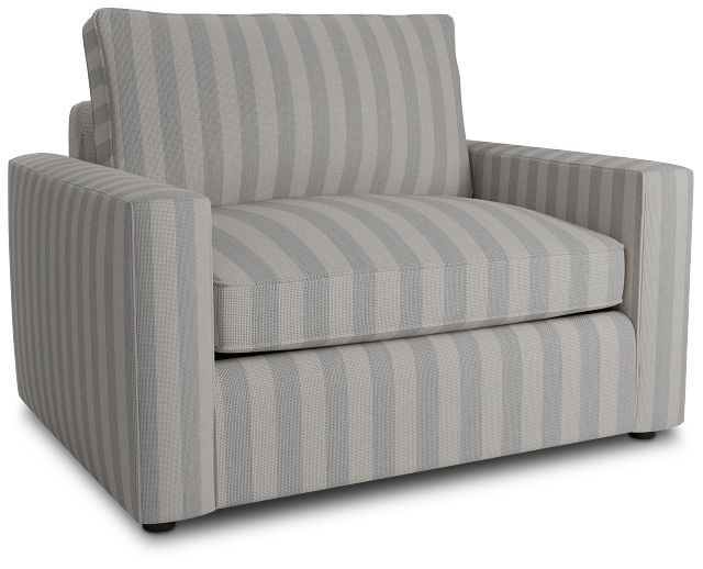 Siesta Sea Lane Light Gray Fabric Innerspring Sleeper