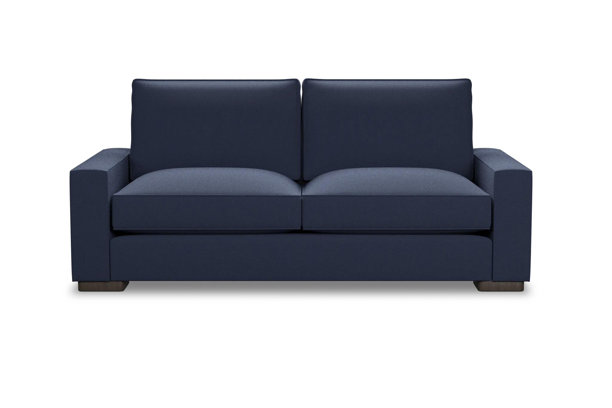 Edgewater Peyton Dark Blue 84" Sofa W/ 2 Cushions