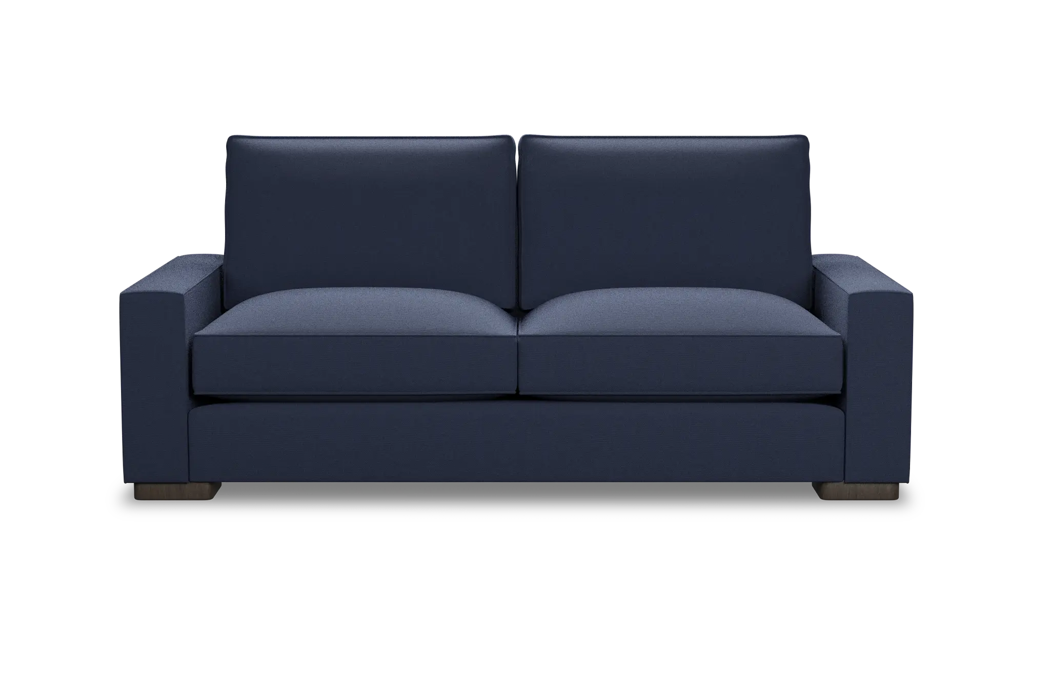 Edgewater Peyton Dark Blue 84" Sofa W/ 2 Cushions Edgewater Peyton Dark Blue 84" Sofa W/ 2 Cushions