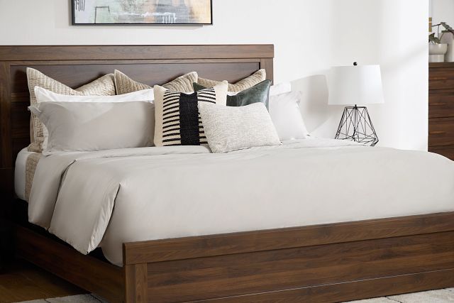 Atlantic Mid Tone Panel Bed