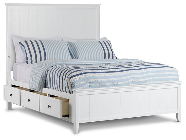 Cooper White Panel Storage Bed (3)