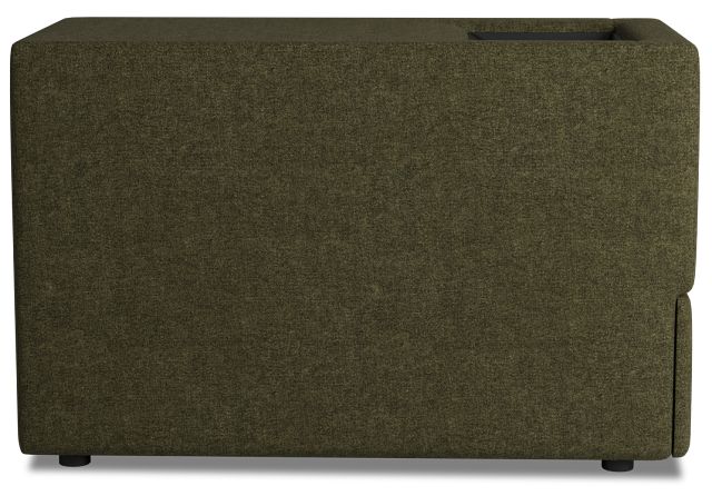 Citymod Green Fabric Itable Media Console With Storage Drawer