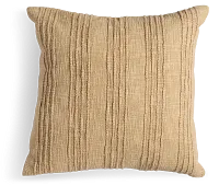 Gratise Beige 22" Square Accent Pillow