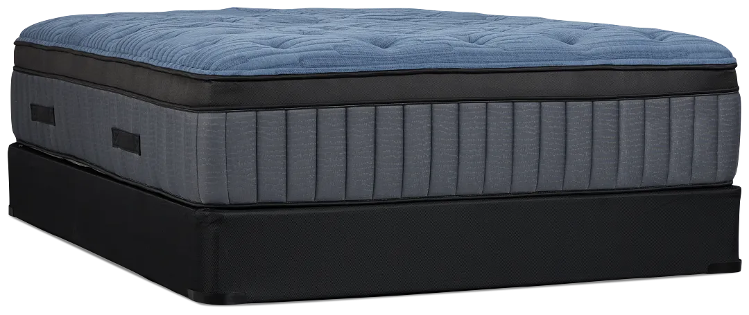 Kevin Charles By Sealy Reserve Lux Plush Mattress Set