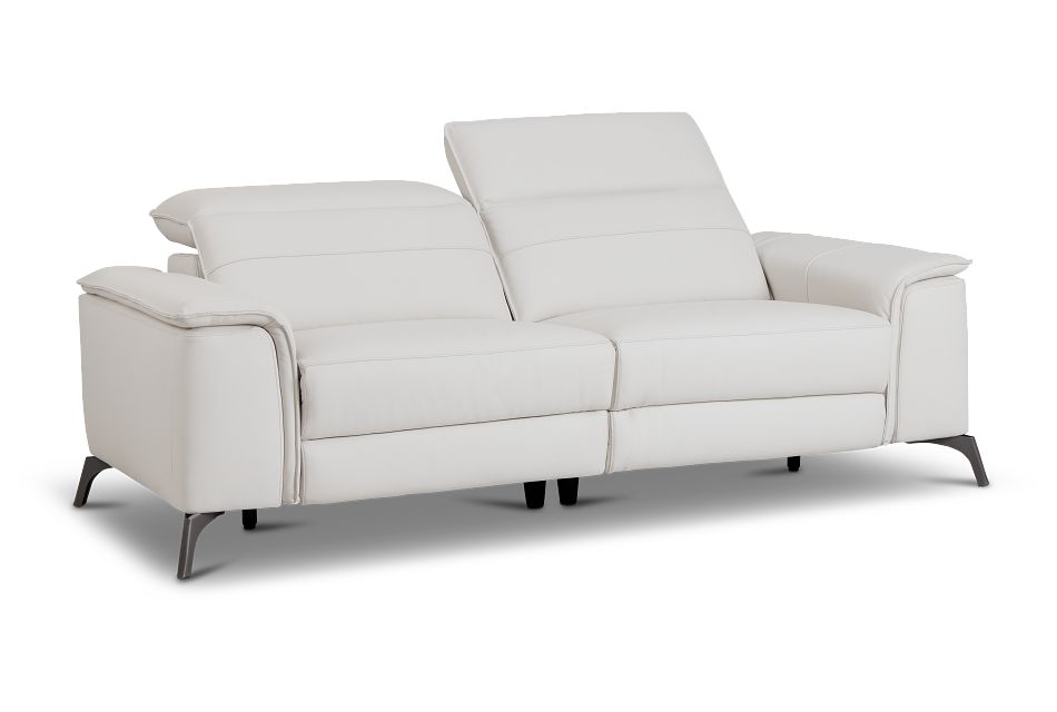 Pearson White Leather Sofa Living Room Sofas City Furniture Pearson White Leather Sofa Living, White Leather Sofas And Loveseats