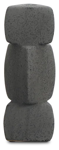 Owald Black Small Candle Holder