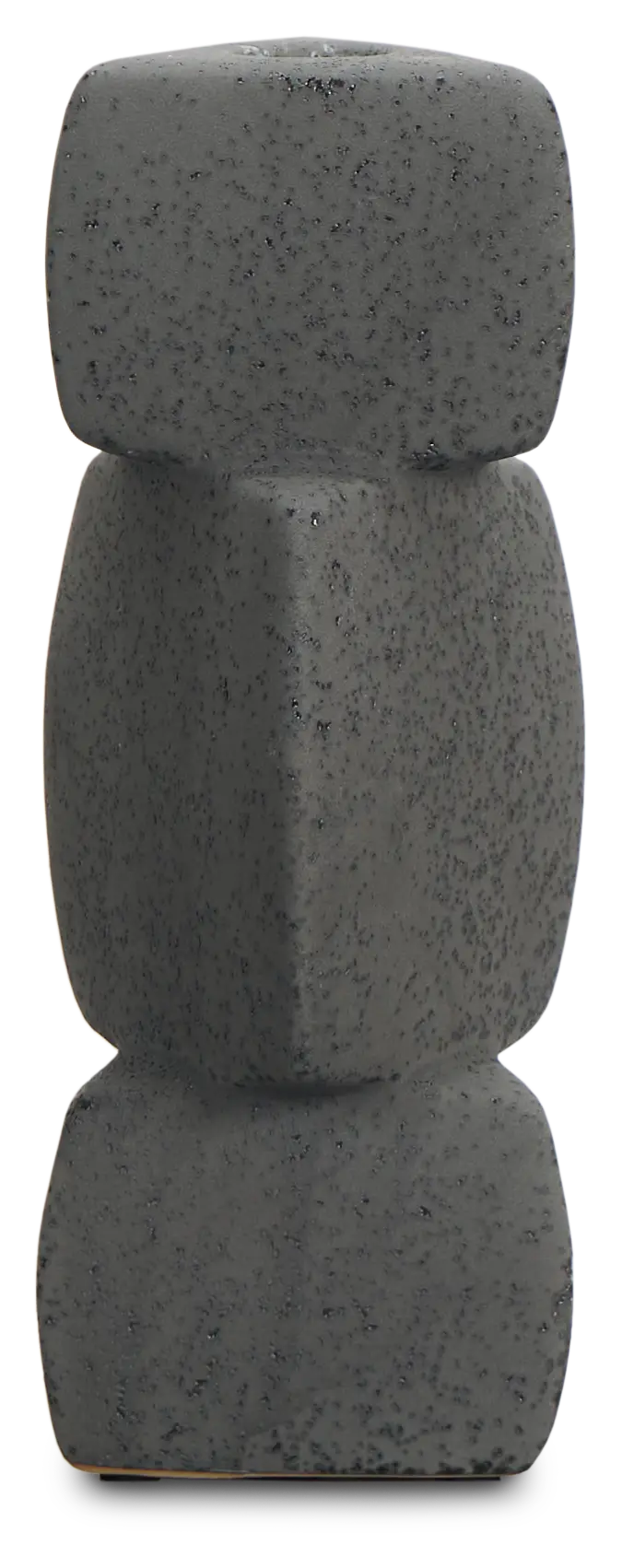 Owald Black Small Candle Holder Owald Black Small Candle Holder