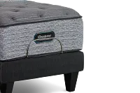 Beautyrest Harmony Lux Diamond Series Plush Black Luxury Adjustable Mattress Set