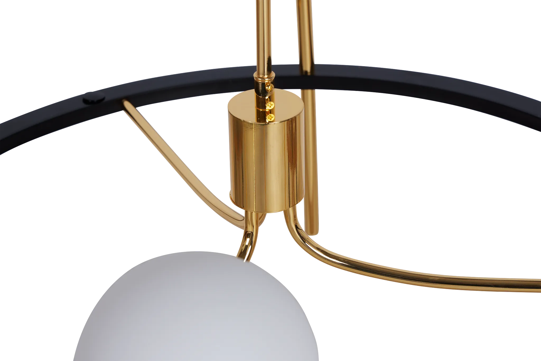 Vita Black Large Chandelier