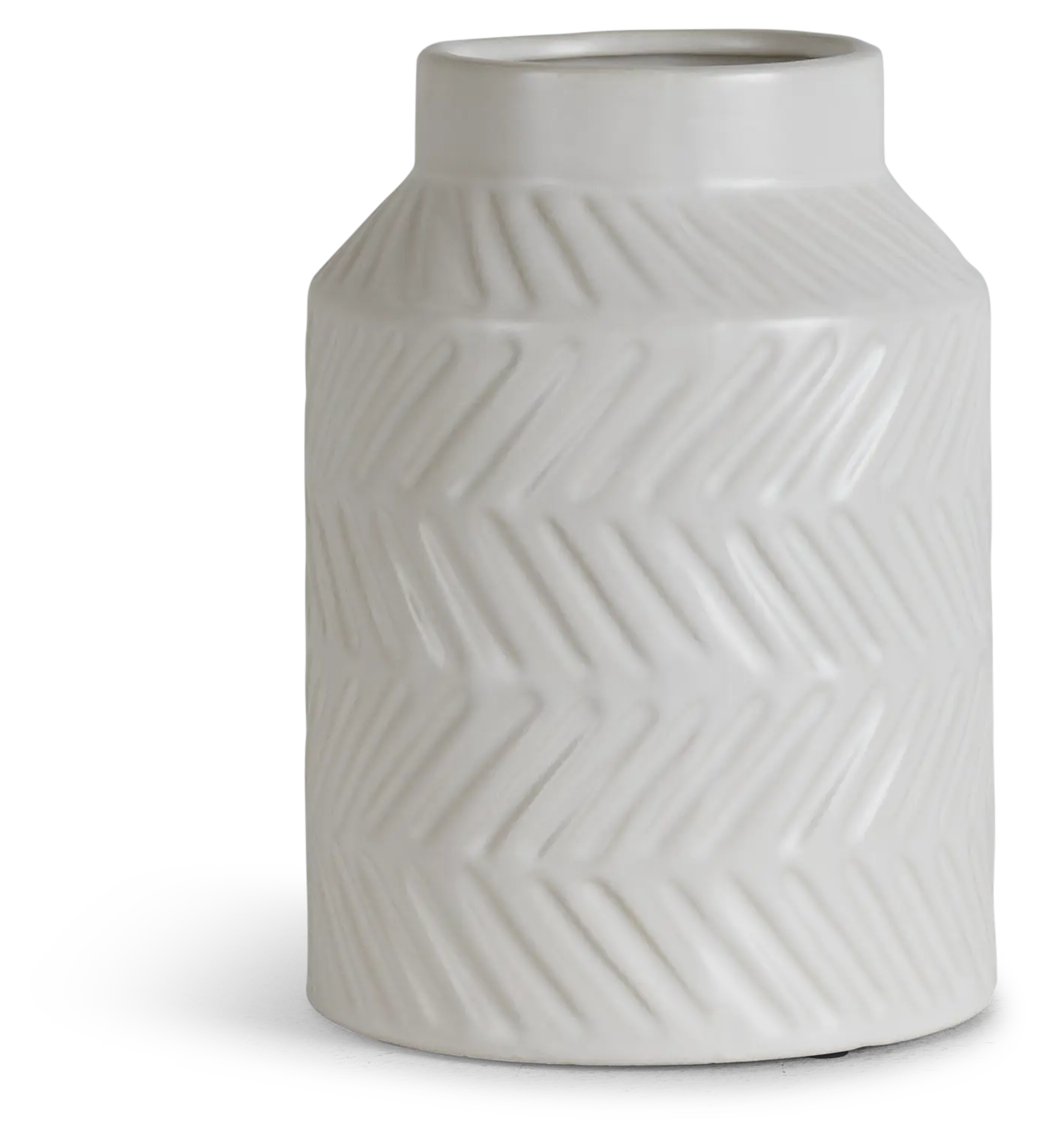 Allie White Small Vase Allie White Small Vase