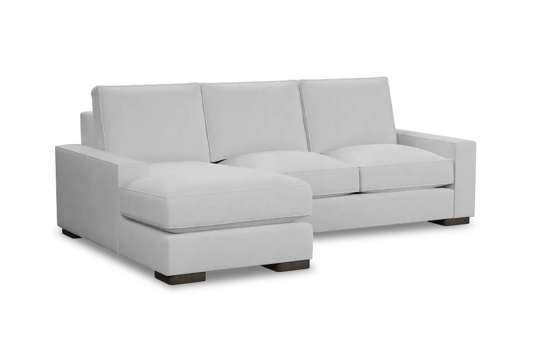 Edgewater Suave White Left Chaise Sectional Edgewater Suave White Left Chaise Sectional
