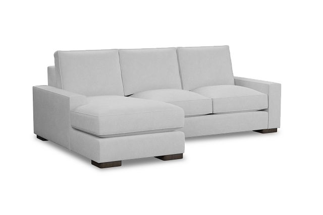 Edgewater Suave White Left Chaise Sectional