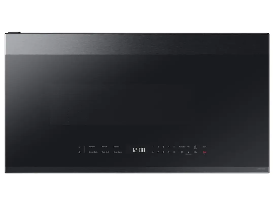 Samsung Bespoke Series Black Over-the-range Microwave Samsung Bespoke Series Black Over-the-range Microwave