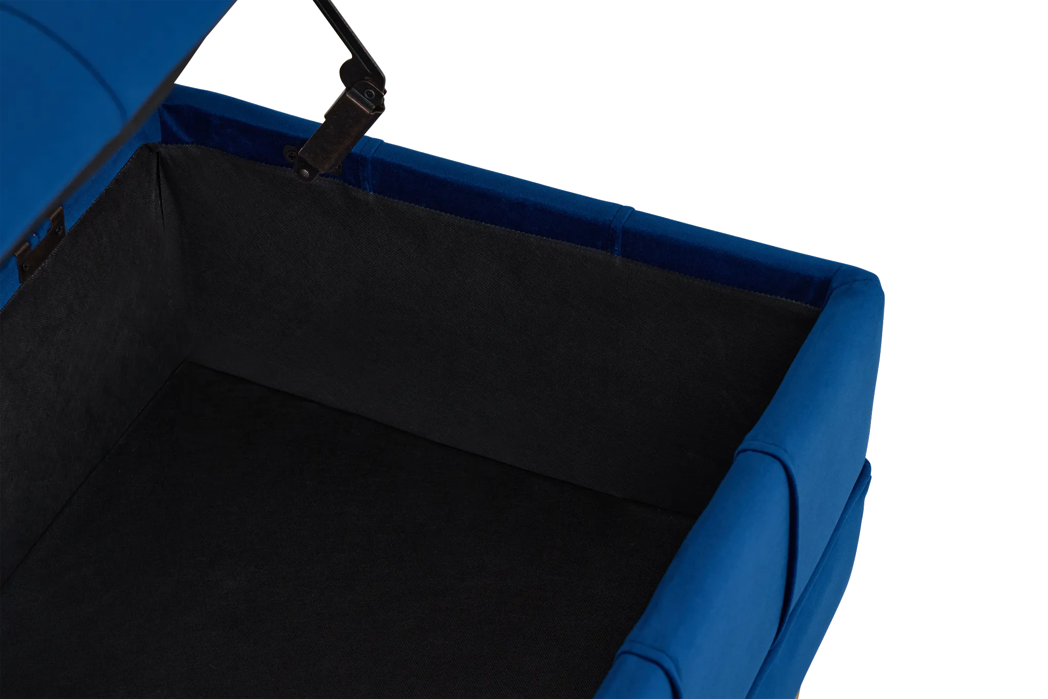 Crosby Blue Storage Bench