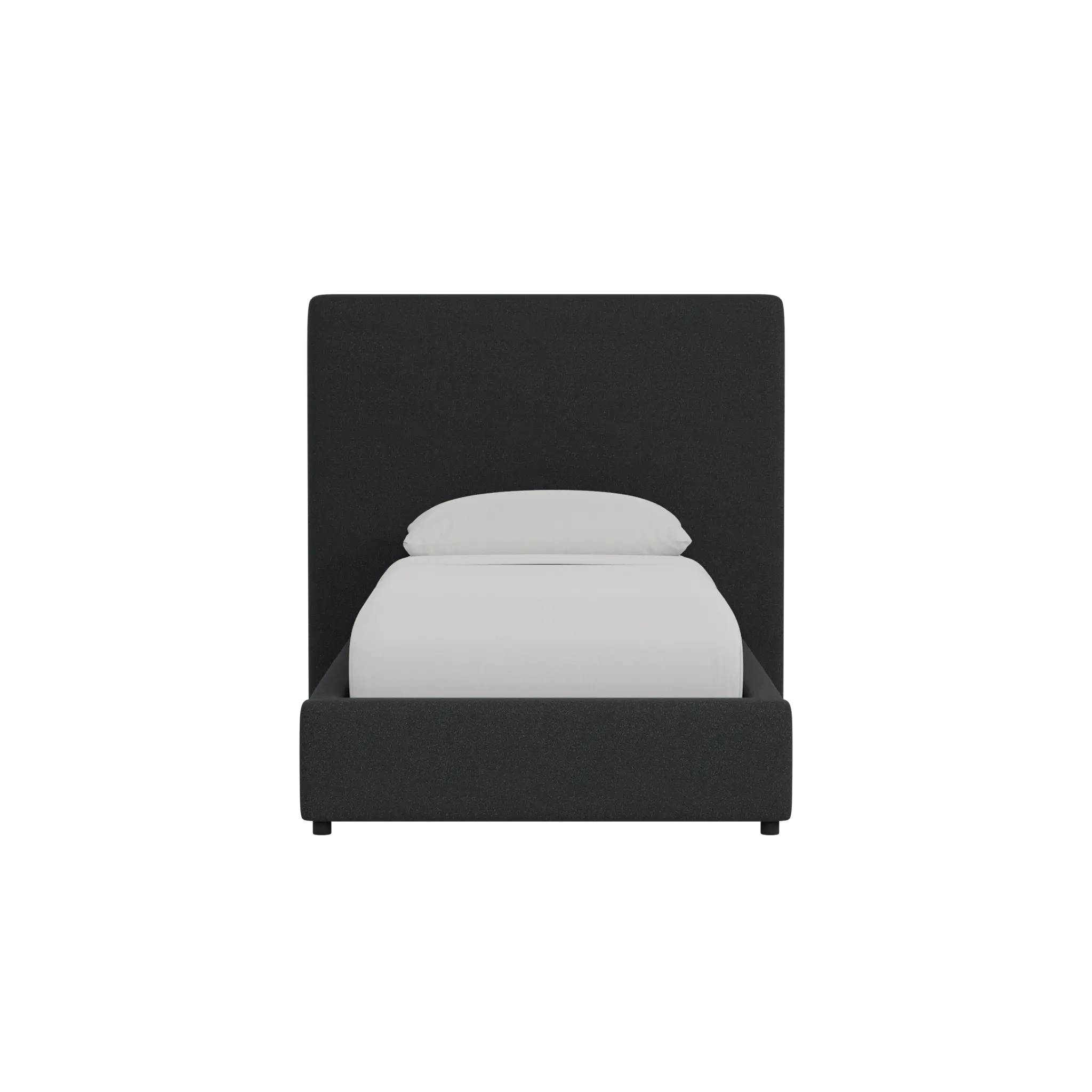 Grayton Elite Black 54" Upholstered Platform Bed Grayton Elite Black 54" Upholstered Platform Bed