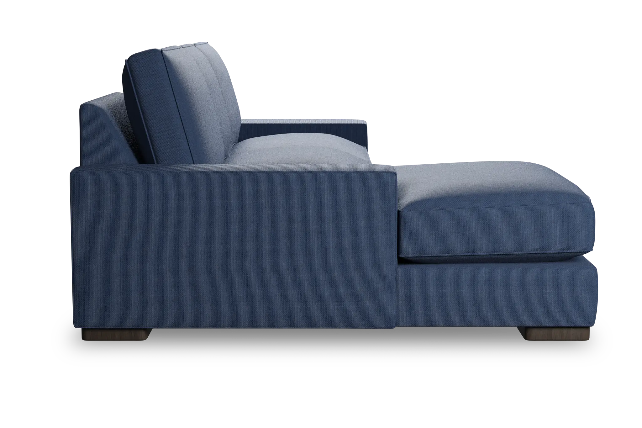 Edgewater Revenue Dark Blue Left Chaise Sectional Edgewater Revenue Dark Blue Left Chaise Sectional