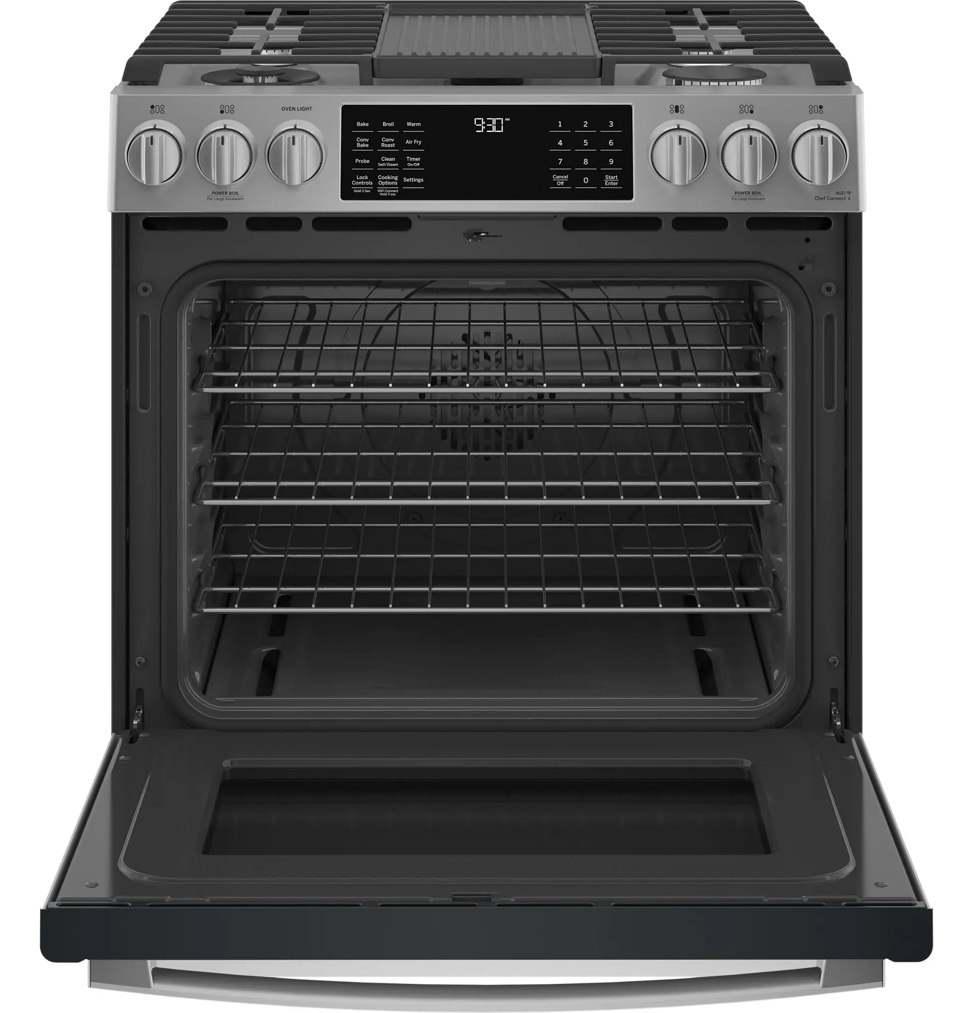 Ge Profile 930 Series Stainless Steel 30" Gas Range Ge Profile 930 Series Stainless Steel 30" Gas Range