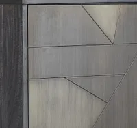 Lumi Dark Tone Wine Cabinet